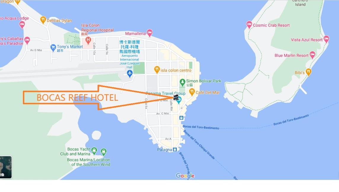 Reff Hotel Bocas Town Kültér fotó