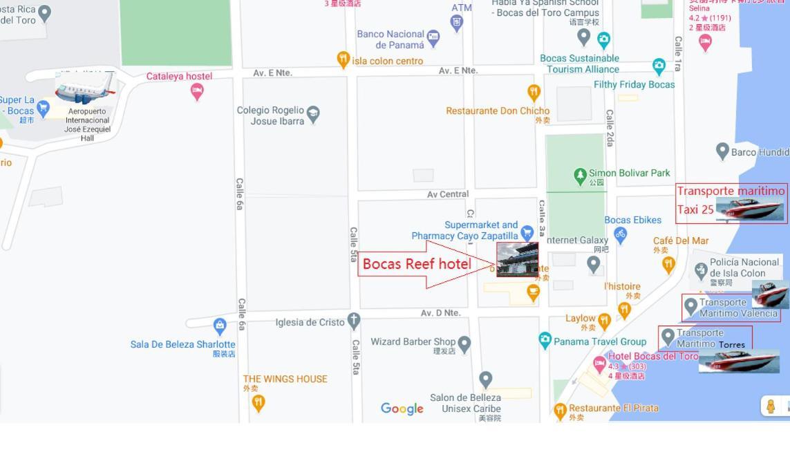 Reff Hotel Bocas Town Kültér fotó
